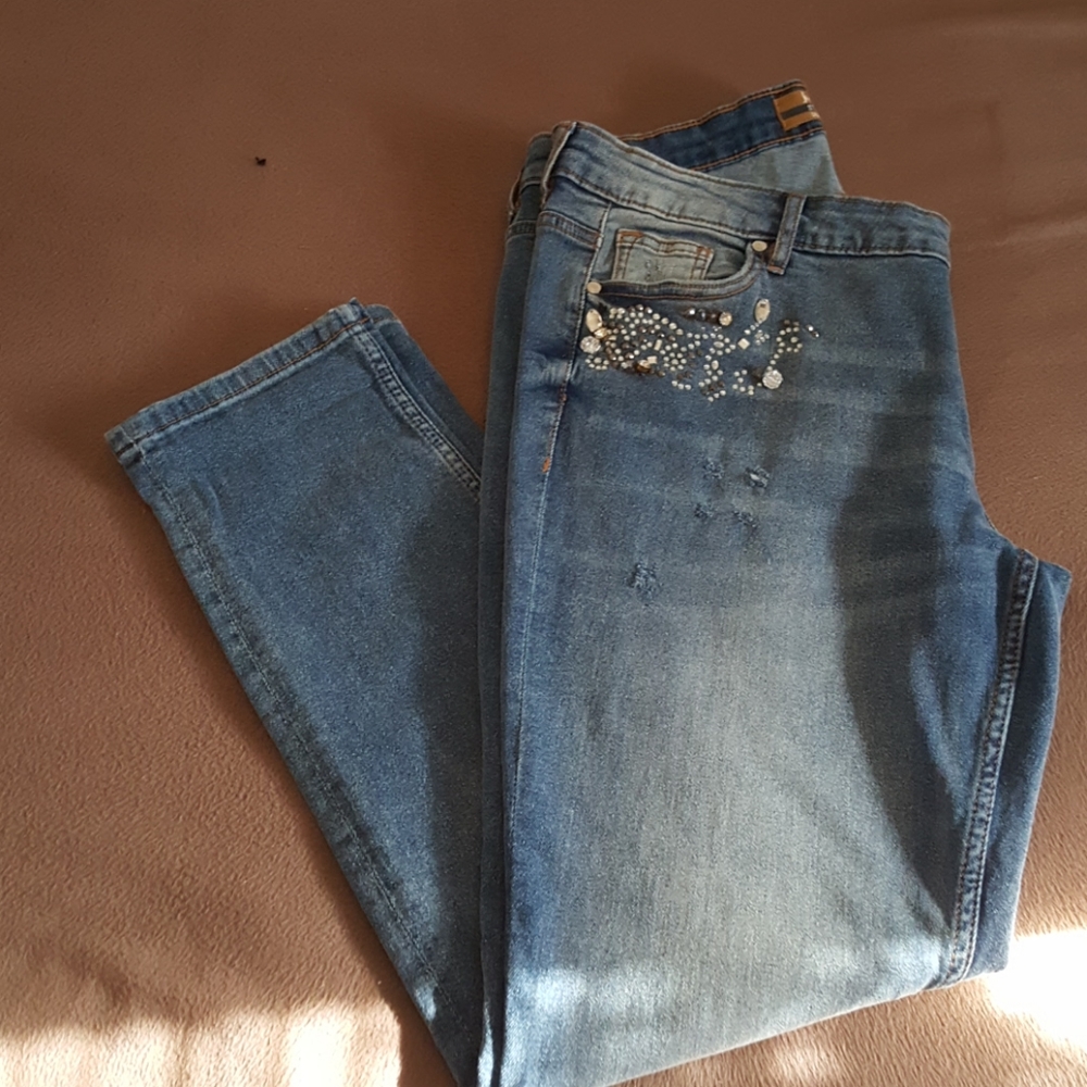 Janina straight leg jean